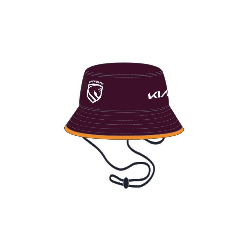 Asics NRL 2026 Broncos Wide Brim Hat – Danny Lyons Sports