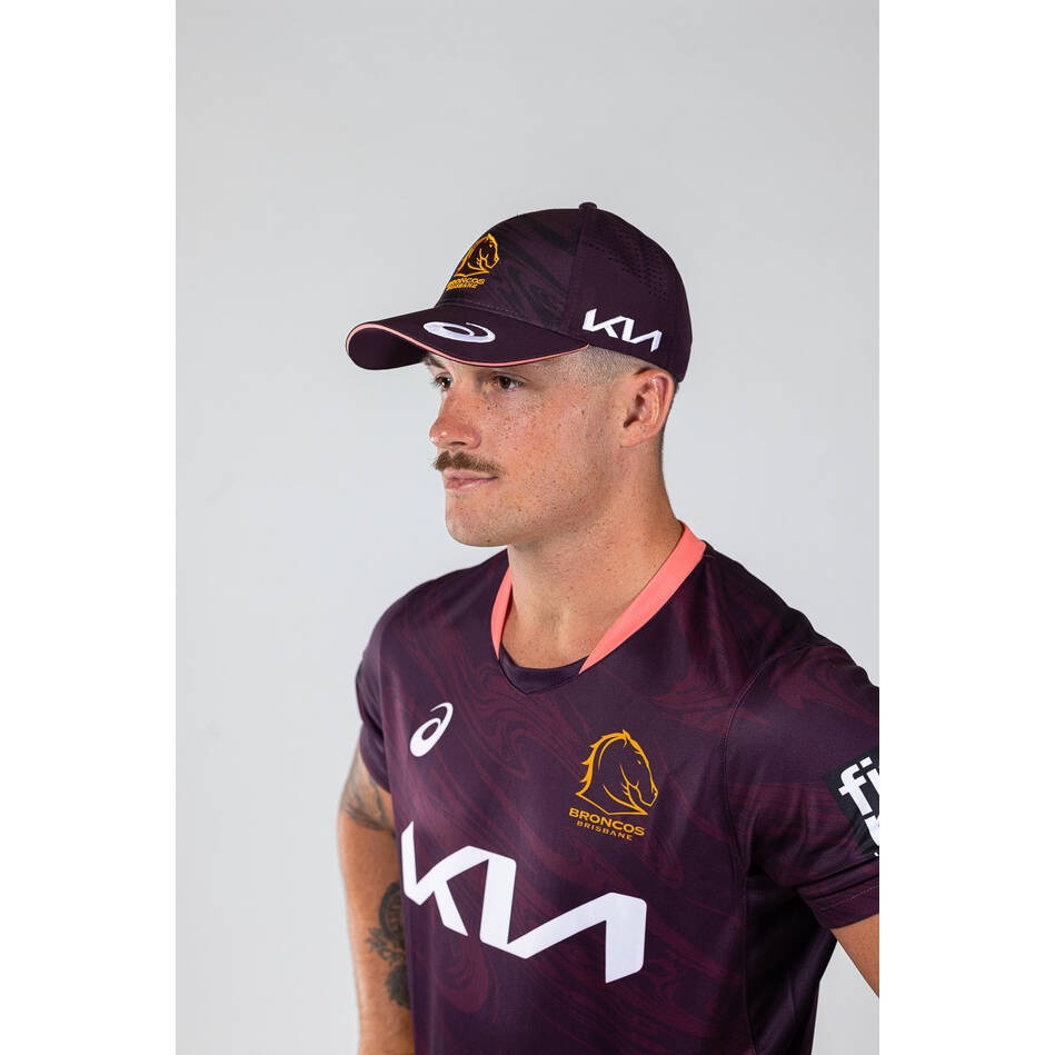 Asics NRL Broncos 2023 Training Cap – Danny Lyons Sports